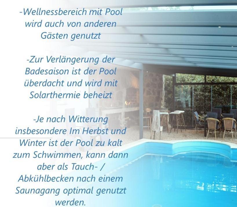 Wellness Apartments Sophienhoehe Am Pool Mechernich Exterior photo
